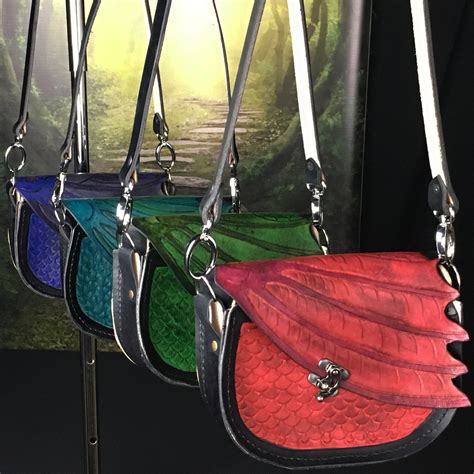 leather dragon bags